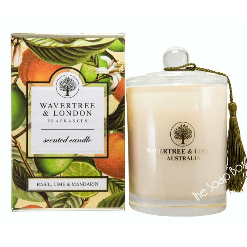 Basil Lime & Mandarin Soy Candle