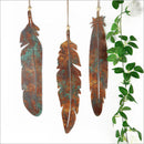 Printed Feathers  Set of 3