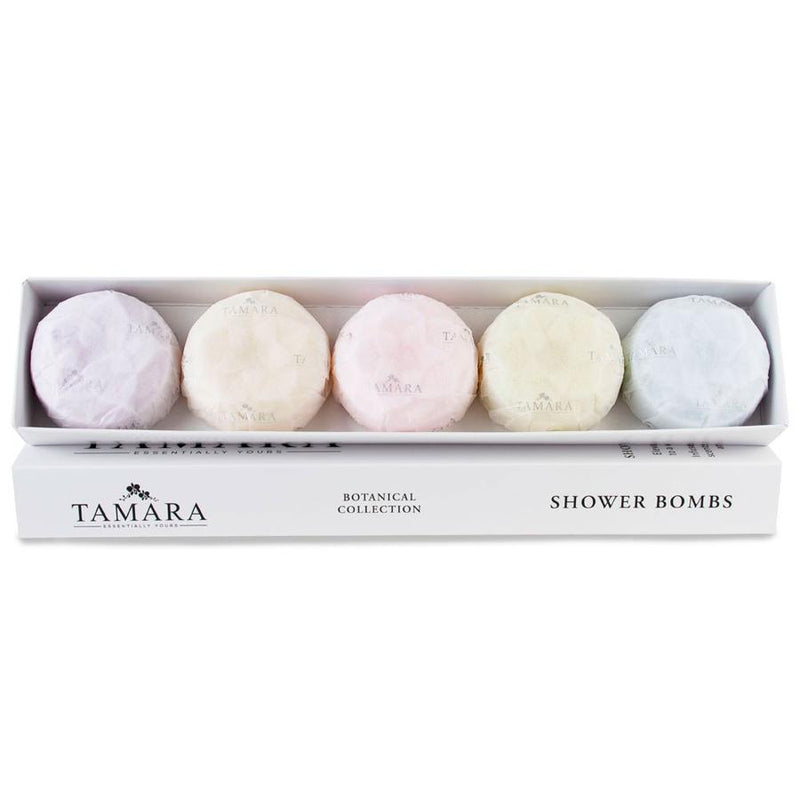 Tamara  Shower Bombs  BOTANICAL Collection (box of 5)