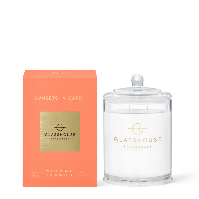 SUNSETS IN CAPRI - WHITE PEACH & SEA BREEZE 380g