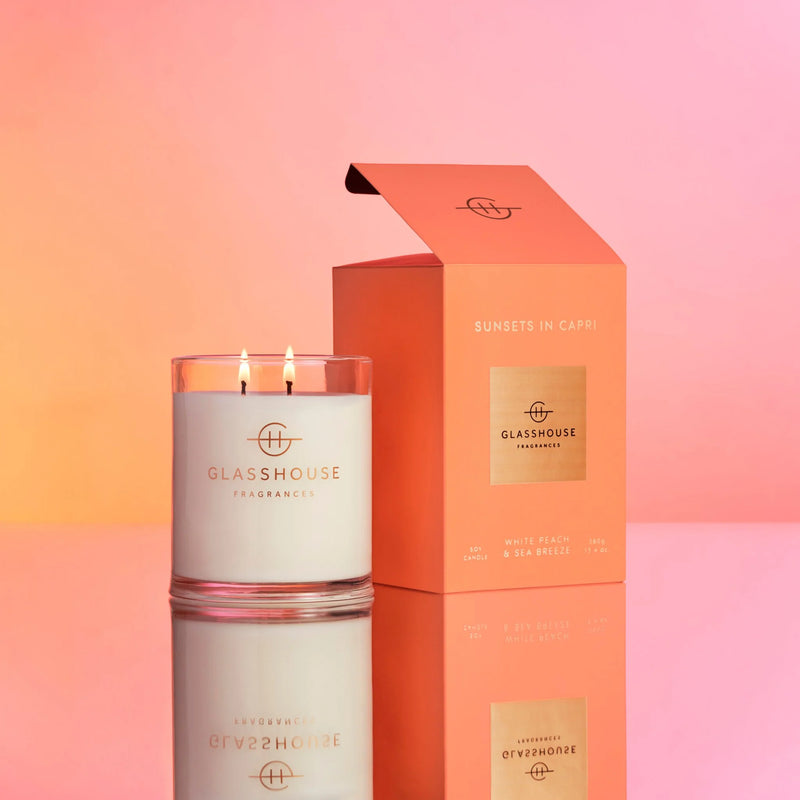 SUNSETS IN CAPRI - WHITE PEACH & SEA BREEZE 380g