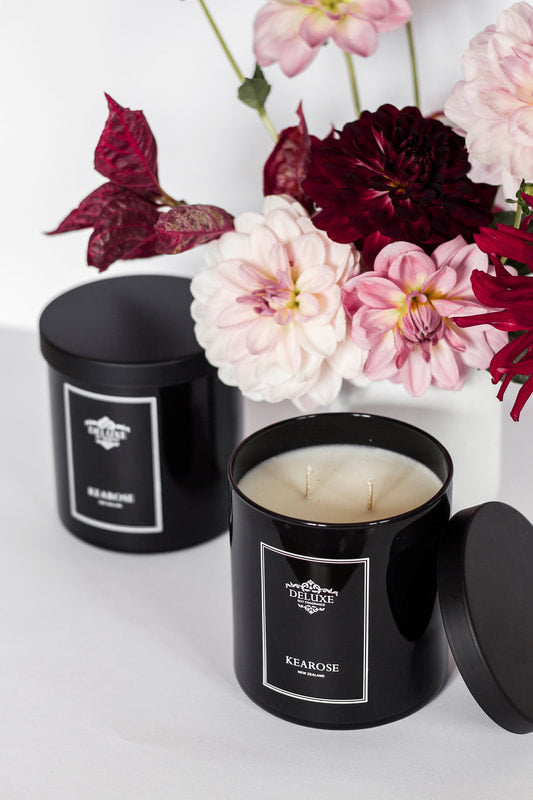 Kearose Strawberries & Champagne Deluxe Soy Candle