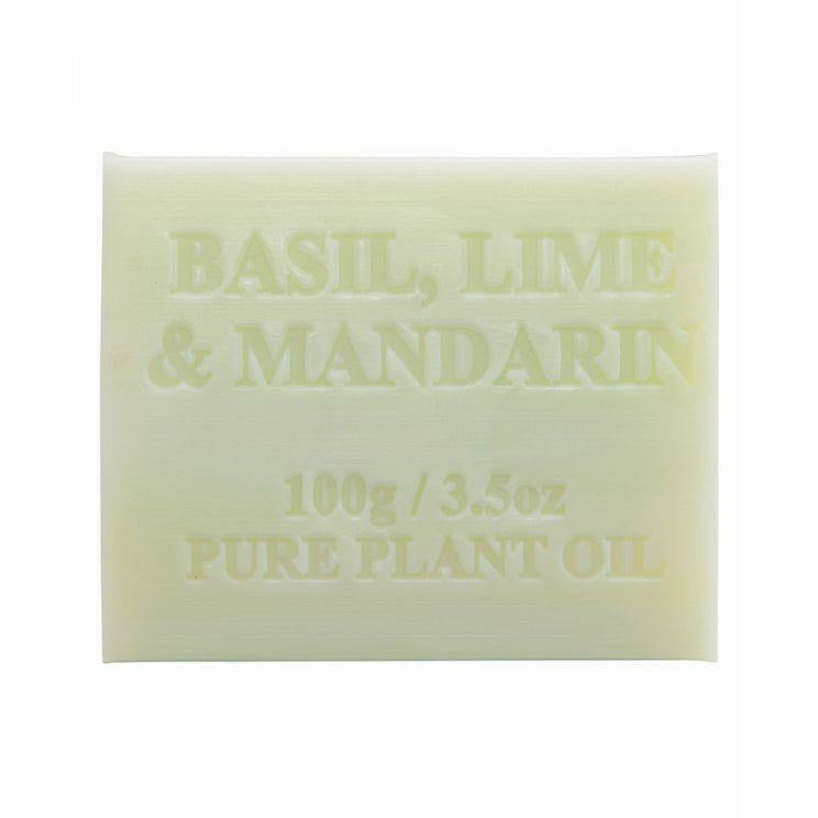 Basil Lime Mandarin Soap 100g