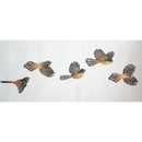Wall Art Set of 5 Fantails