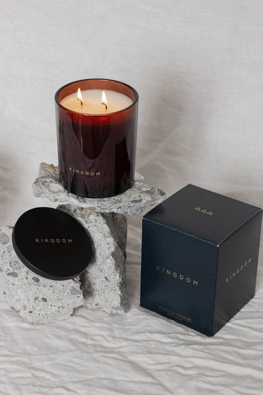 KINGDOM  Lemongrass & Lime  - LUXURY SOY CANDLE